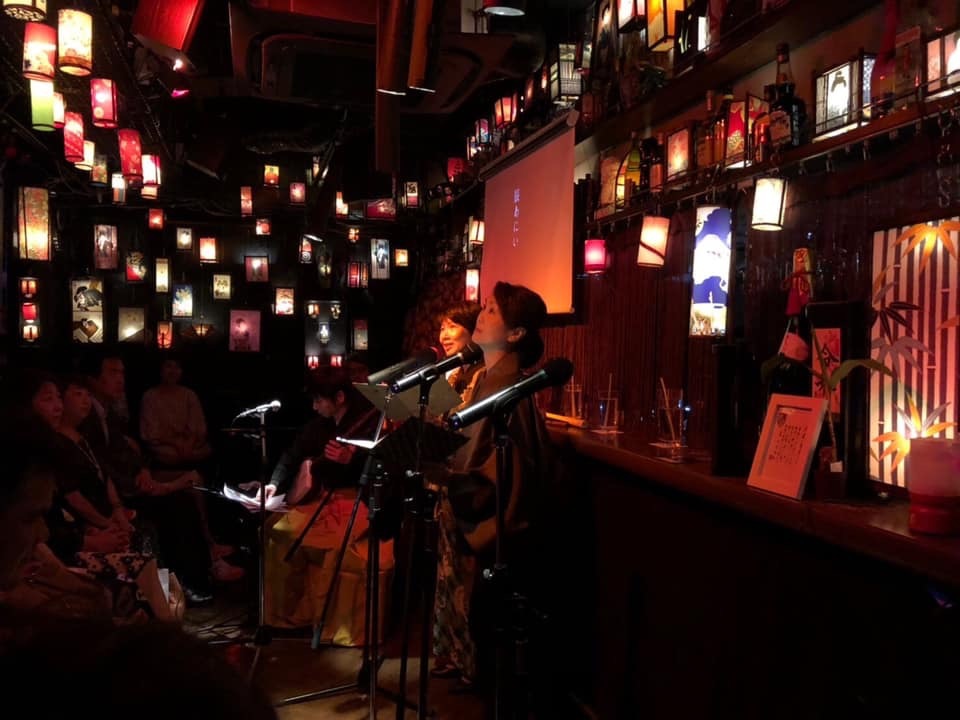 スイミー「美幸一座」♫しぐれ茶漬けの朗読と津軽三味線@渋谷_e0088256_23491385.jpeg