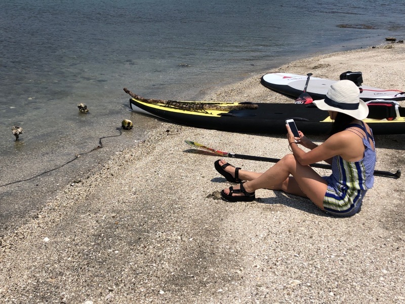 SUP  /   雨の合間に連日　海散歩_b0195093_12051672.jpg