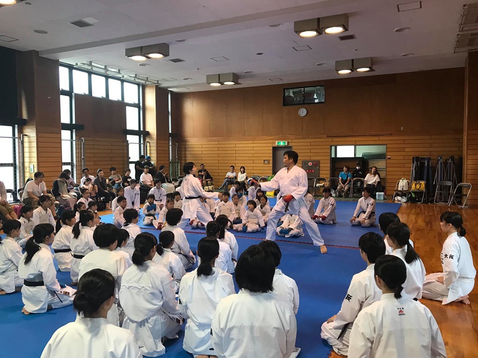 第１回合同練習会(小学生対象)を実施　大阪学芸高校附属中学校オープンスクール_e0238098_17252403.jpg