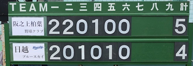 6月23日練習試合結果です!vs阪之上柏葉野球クラブさん_b0095176_18074496.jpeg