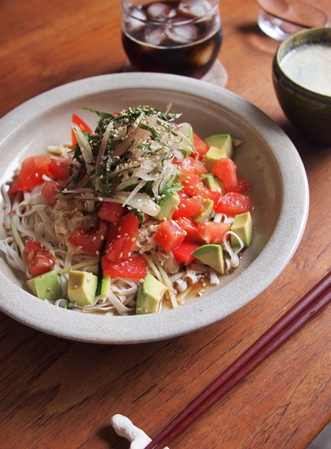 きのう何食べた 佳代子さんの ツナとトマトのぶっかけそうめん やっとこさ静岡でも再放送 甘辛ノオト 旧 Haru