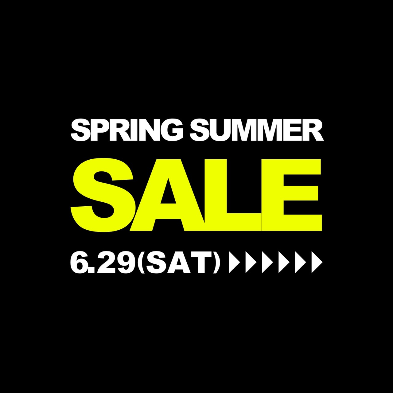 SPRING / SUMMER SALE START._f0020773_20114741.jpg