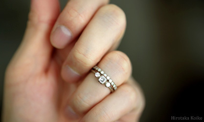 ルドゥテのダイヤモンドリング : Salon de Bijoux Redouté “ルドゥテ”