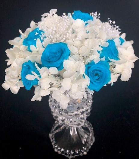 夏向けの涼しげなお花 プリザーブドフラワー紅鶴 千葉市中央区登戸の手作りのお花屋さん