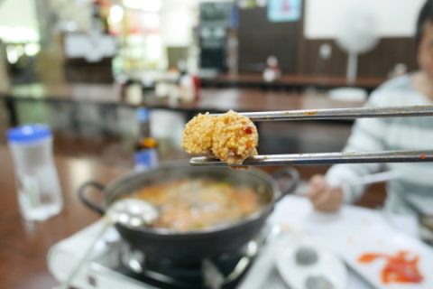 清州旅行特別編 淡水魚の王様「高麗ケツギョ」をいただきました~!_a0140305_00430571.jpg