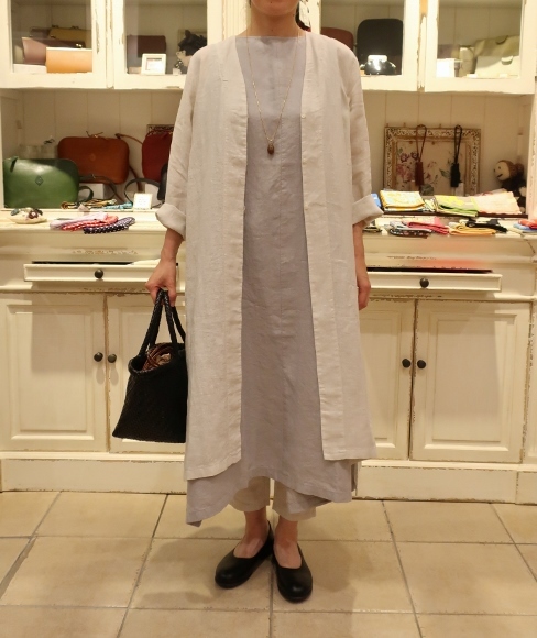 evam eva の夏のリネンシリーズです。_c0227633_12015819.jpg