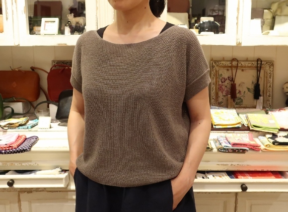 evam eva の夏のリネンシリーズです。_c0227633_12042974.jpg