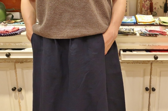 evam eva の夏のリネンシリーズです。_c0227633_12050278.jpg