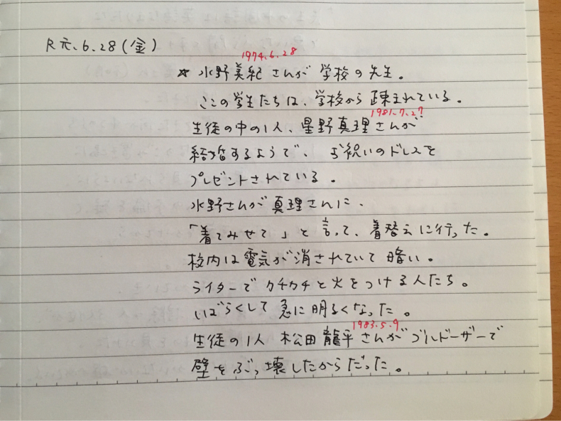 6月28日の夢 水野美紀さん他 中国語 バス 降っても晴れても 6月28日の夢 水野美紀さん他 中国語 バス 降っても晴れても