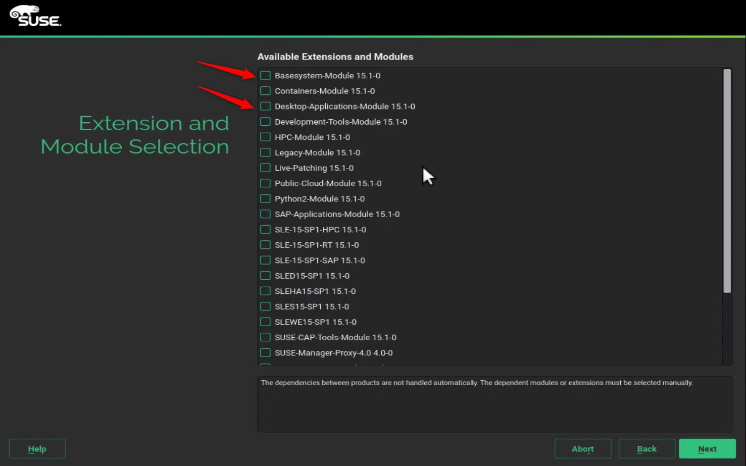 SUSE Linux Enterprise 15 sp1(SLES15 sp1) インストール :ファーストインプレッション_a0056607_16295534.png