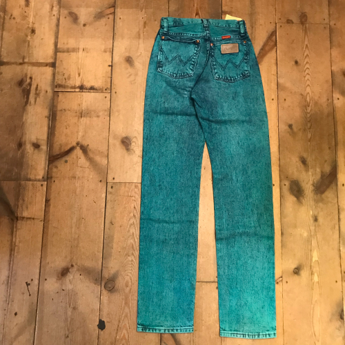 〜90\'s USmade Wrangler Wash&Dyed 14MWZ Jeans_a0182112_12552067.jpg