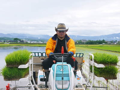 砂田のこだわりれんげ米 田植えの様子(2019)後編 野中兄弟だけの初めての田植え無事終了!_a0254656_17171327.jpg