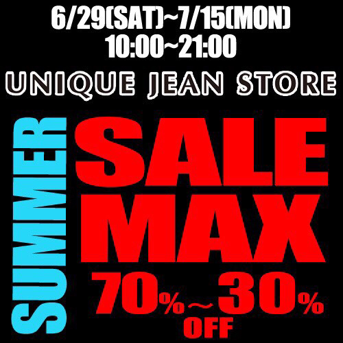 SUMMER SALE開催中です！！_e0308287_13065672.jpg