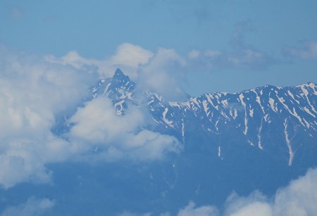 湯ノ丸山～烏帽子岳&仙ヶ滝のカモシカ_a0158702_20135955.jpg