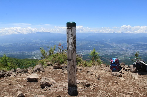 湯ノ丸山～烏帽子岳&仙ヶ滝のカモシカ_a0158702_20145926.jpg