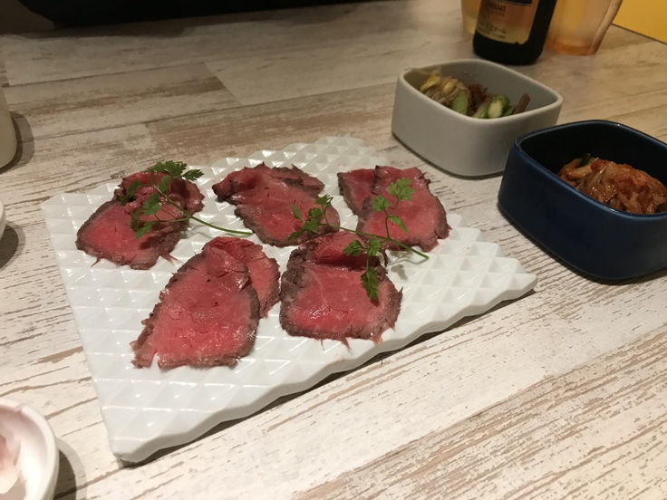 ニク食女子会 @Aging Beef Tokyo_c0212604_1684084.jpg