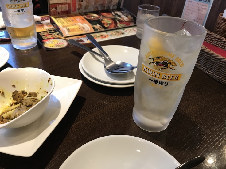 「インドの恵み」でオットと夕ごはん♪_c0212604_20335065.jpg