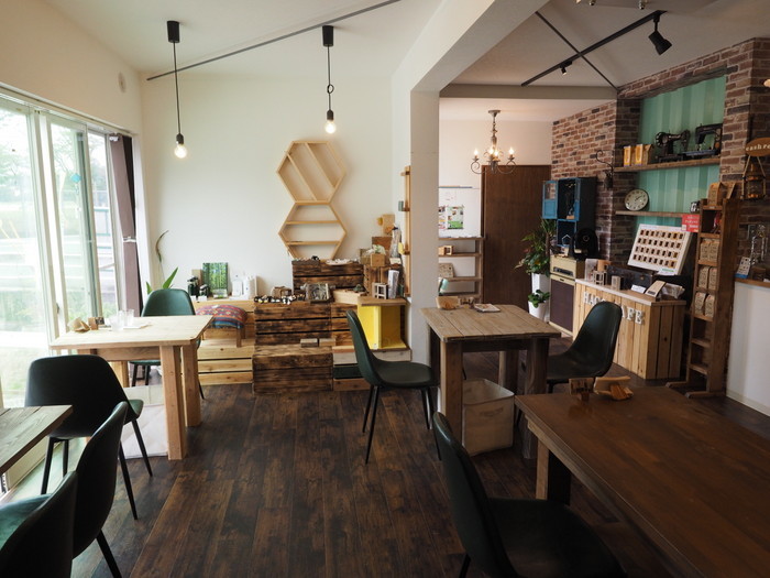 haco cafeで、チャイラテ_c0116915_23302213.jpg