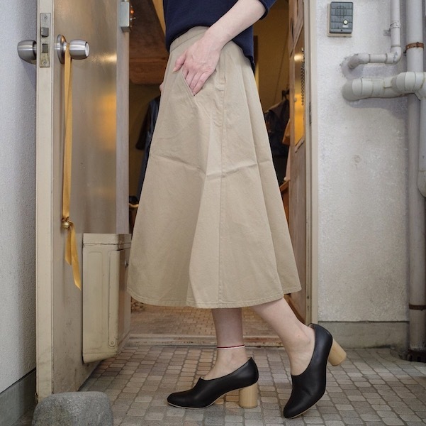 フレアスカート SEA SALT_d0364239_20002187.jpg