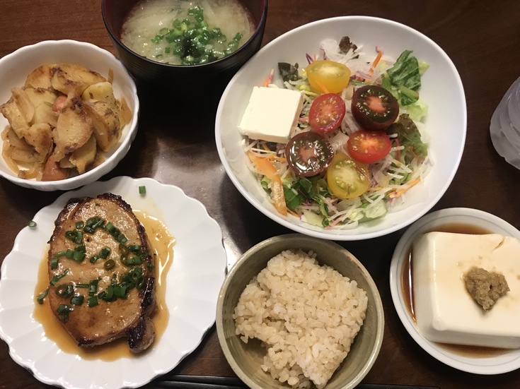 月曜のランチは残りもので♪_c0212604_11551135.jpg