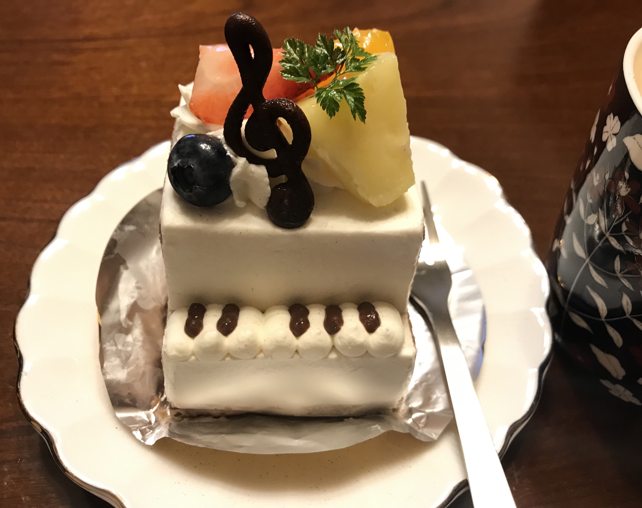 ピアノのケーキ♪ Petit Lapin(橋本)_c0212604_15394529.jpg