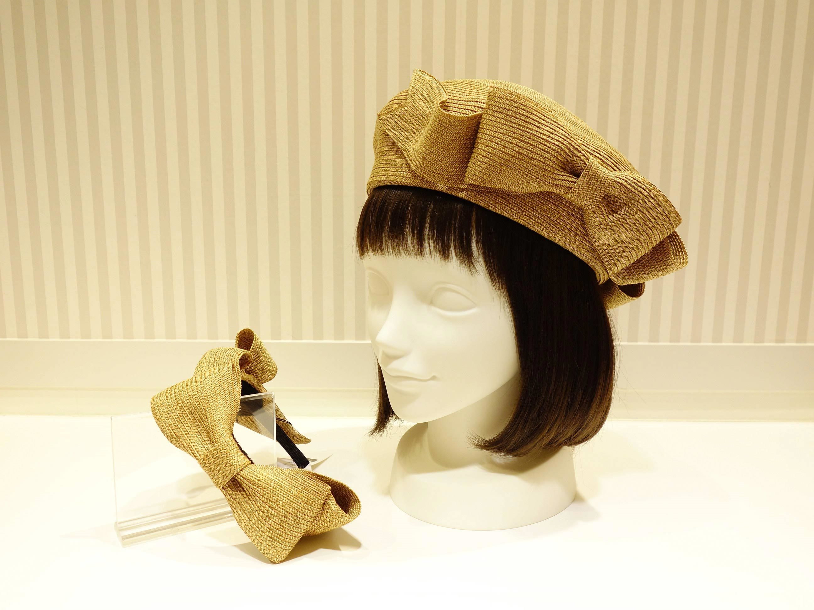 KEIKO IGATA＊リボンカチューシャ＆ベレー入荷！_e0167832_15380159.jpg