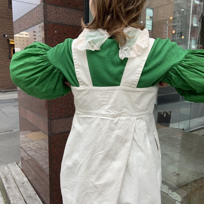 kapitalペンシルトンボンサロペット パッチワーク