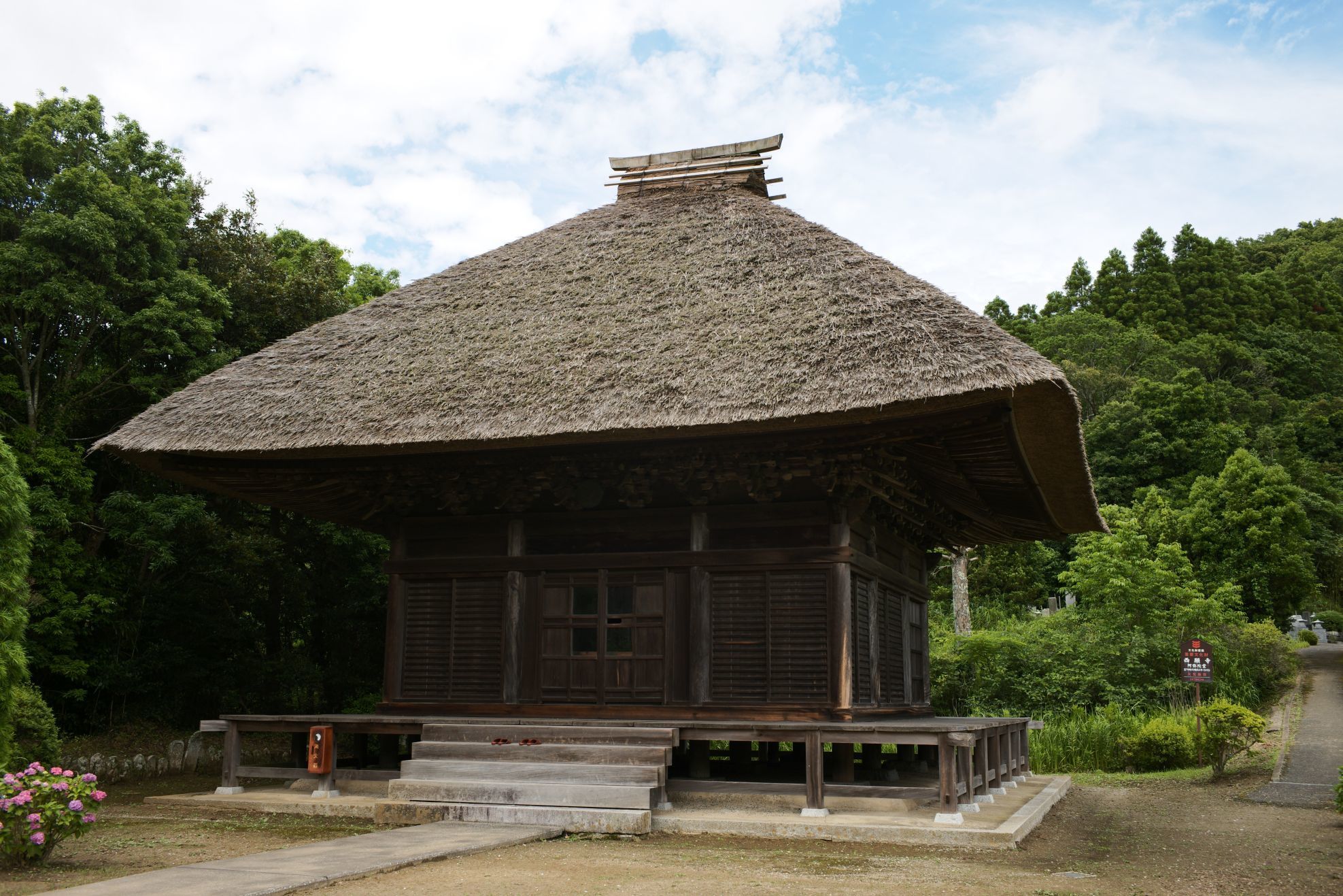 【重要文化財|西願寺 阿弥陀堂】 行き方、見学のしかた (千葉県 市原市)_b0212342_03583568.jpg