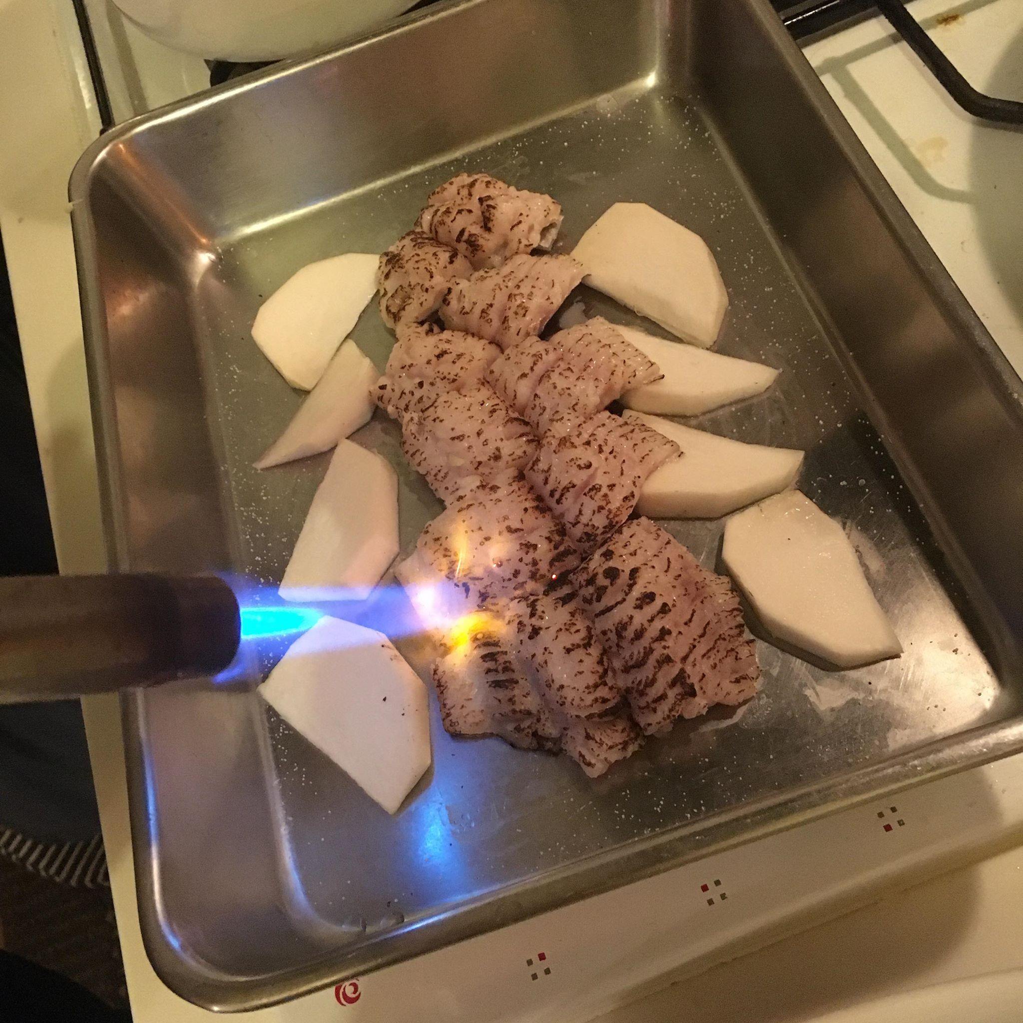 山口夏の味!焼き鱧のお茶漬け_e0044855_19573202.jpg