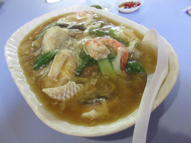 Hua Ji XO Seafood Bee Hoon オールドエアポートで初訪問のお店_c0212604_2138738.jpg