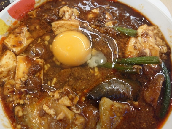 7/3夜勤明け 玉子で食べる四川風麻婆豆腐定食ライス大盛無料¥650 & 生ビール2杯_b0042308_17123593.jpg