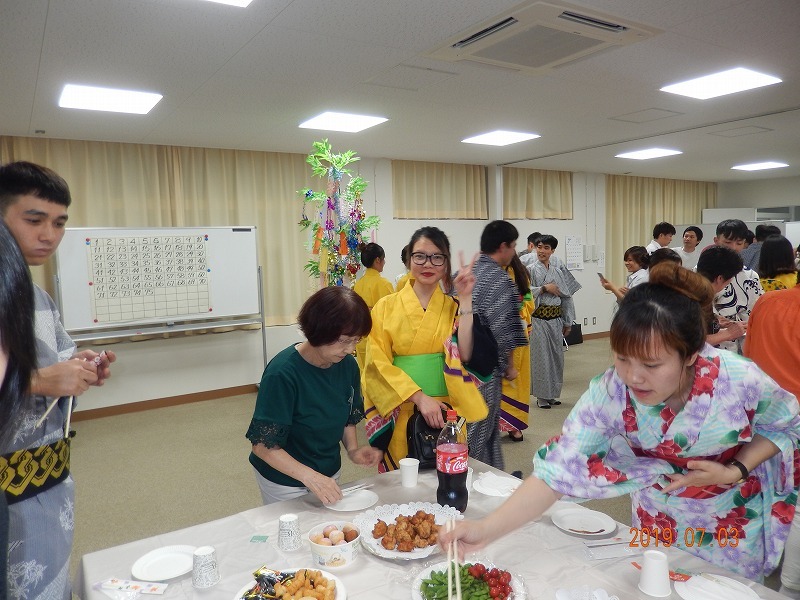 水曜夜永和教室 2019年7月3日(水)「2019年七夕まつり」を開催しました_e0175020_16595174.jpg