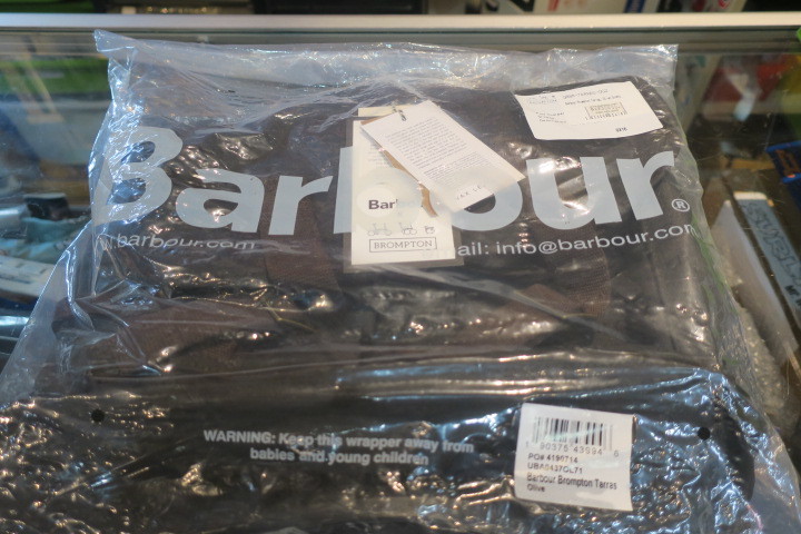 「BROMPTON」×「Barbour」Tarras Bag  入荷しました！_c0132901_20372355.jpg