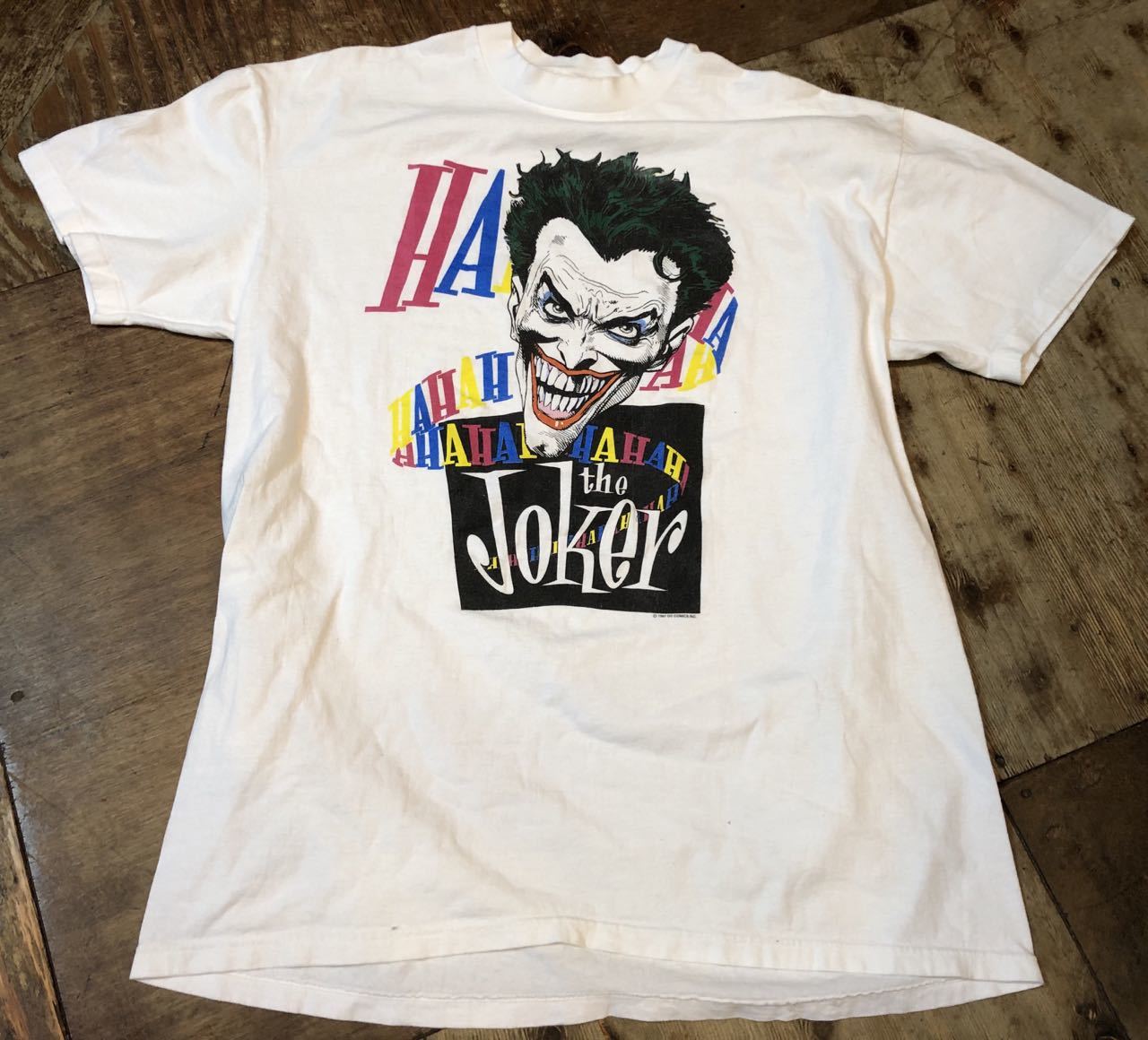 7月6日（土）80s レア プリント BATMAN JOKER Tシャツ