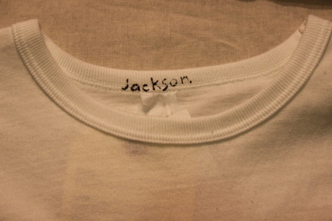「JACKSON MATISSE」 \"スヌーピー & ナンバリング\" FOOTBALL TEE ご紹介 _f0191324_07492270.jpg