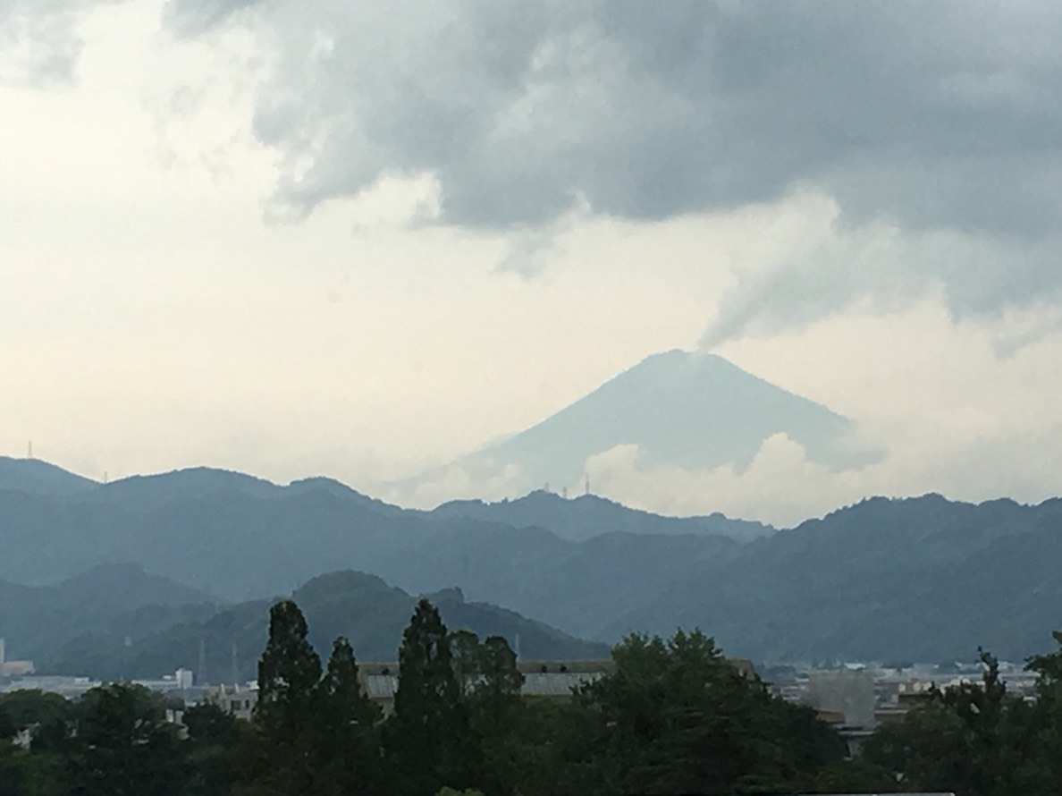 富士山ビューシリーズ　2019/7/5 静岡市からの富士山_b0011584_16221483.jpg