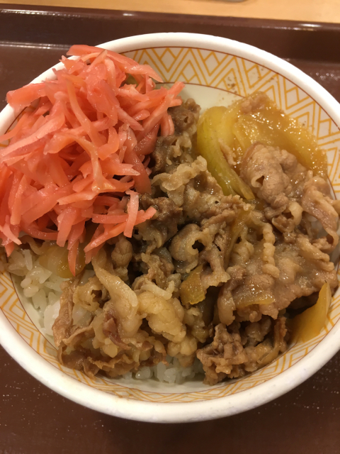 薄野で ( ´θ｀) 牛丼 Power Charge_f0212480_22521199.jpg