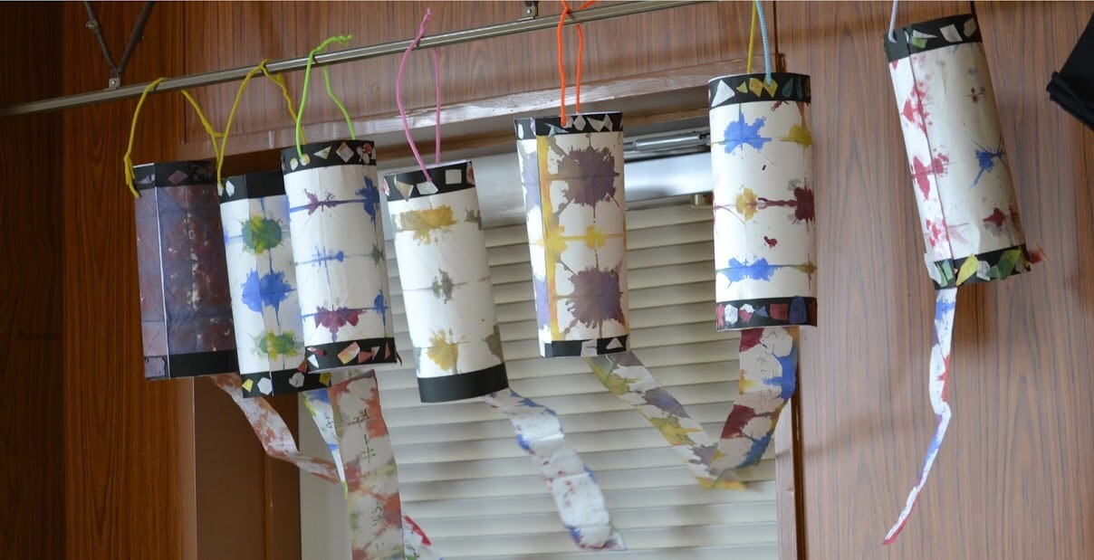ようちえん 七夕飾りを作ろう 森のようちえん こどもの庭 日記