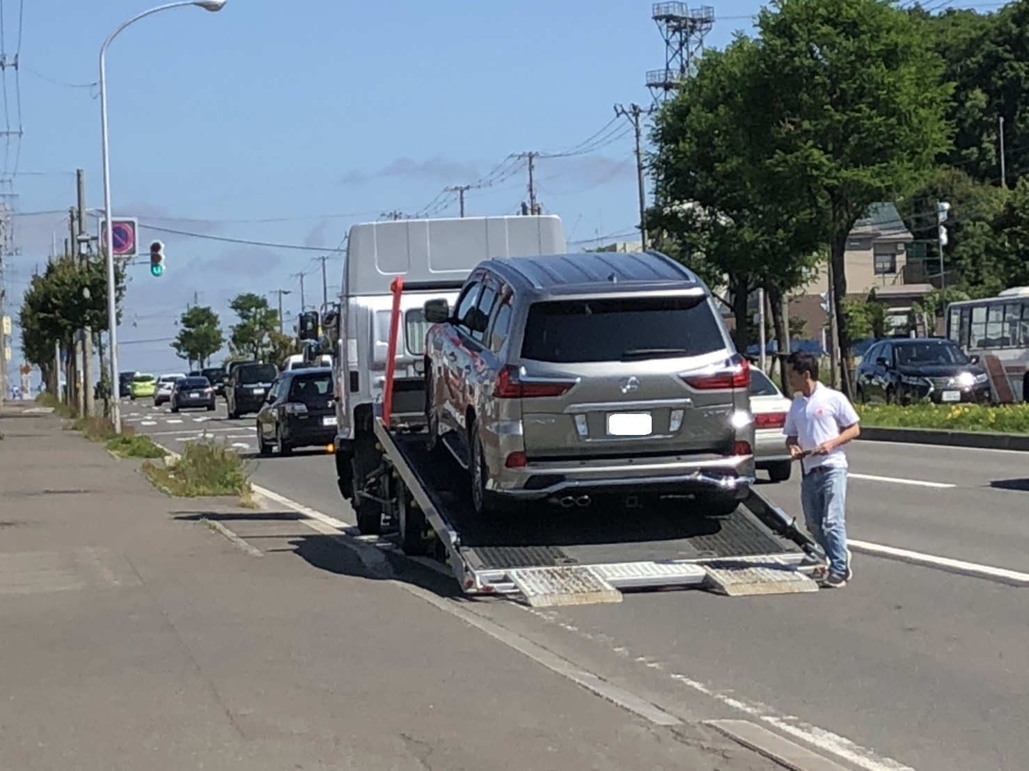 7月7日(日)ランクル200W様納車( ゚Д゚)✨Y様 アルファードご成約( ゚Д゚)✨✨ ランクル S550 LX570 TOMMY♡_b0127002_18425612.jpg