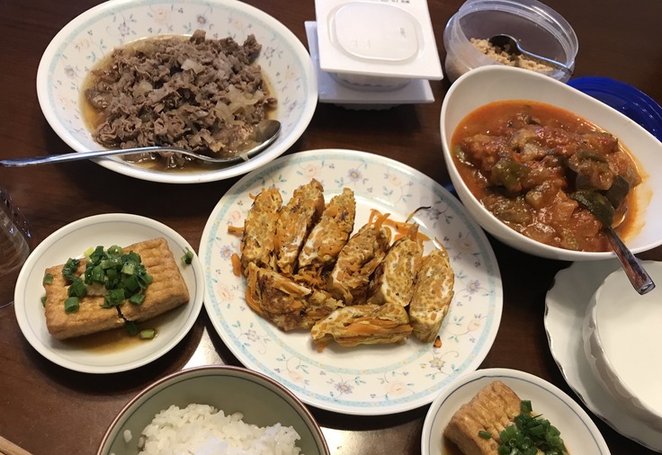 日曜のランチはあるもので!_c0212604_1228129.jpg