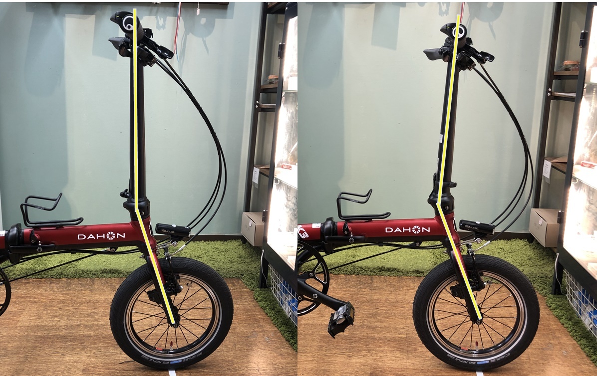 Dahon K3ギアコンビネーションとポジションの変更 カルマックス タジマ 自転車屋さんの スタッフ ブログ