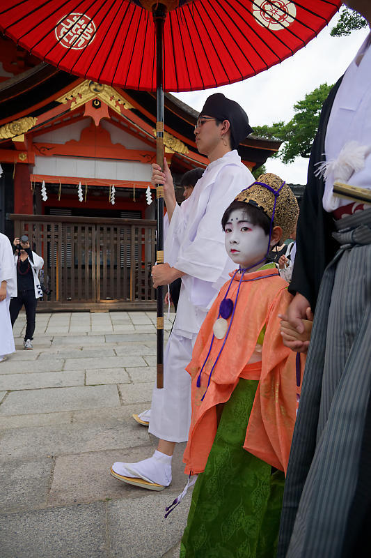 2019祇園祭・綾傘鉾稚児社参_f0032011_20410993.jpg