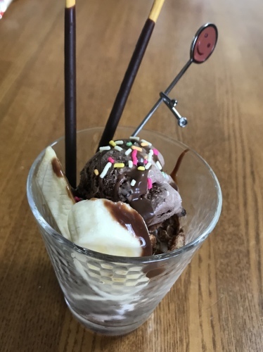 チョコバナナパフェ おうちパンの日々 チョコバナナパフェ おうちパンの日々