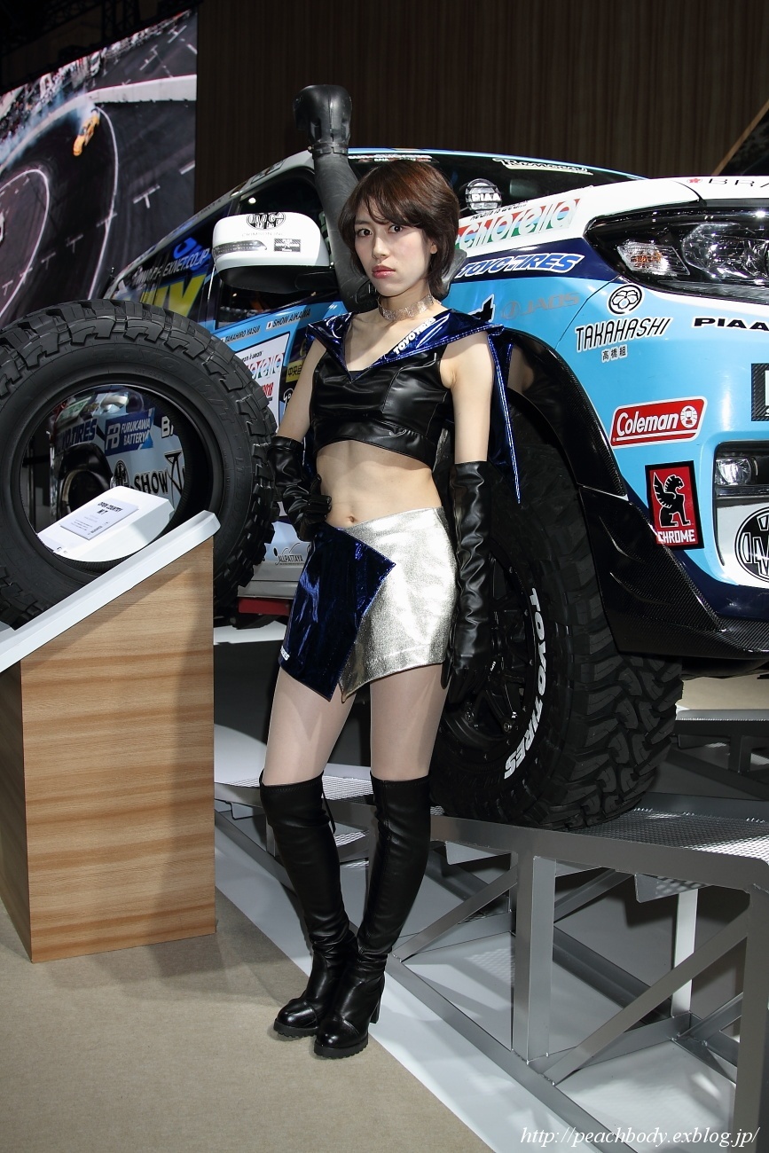 伊藤由佳 さん Toyo Tires ブース Peach Body 伊藤由佳 さん Toyo Tires ブース Peach Body