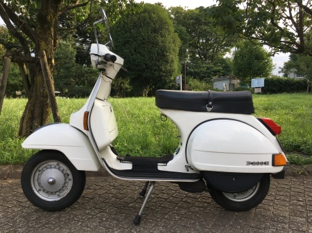 1979 Piaggio Vespa P200E  白　オリジナル！_f0123137_17361506.jpg