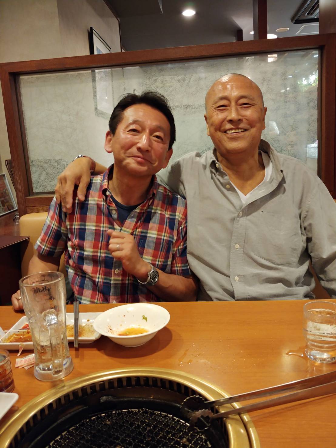 後輩と焼き肉_c0162773_10095284.jpg