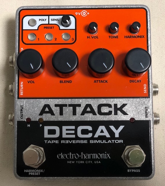 Attack Decay | Tape Reverse Simulator - Electro-Harmonix