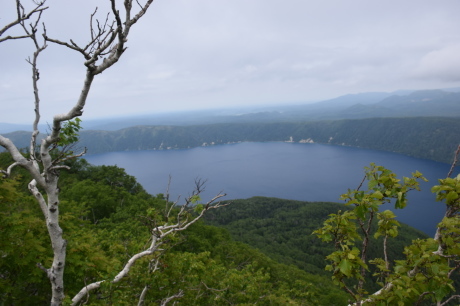 2019年6月28日、花の西別岳799mから摩周湖を見下ろす絶景の摩周岳857mへ_c0242406_16010145.jpg