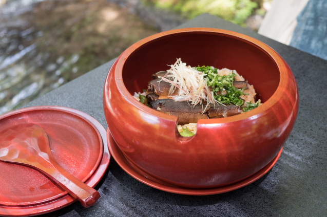 奥貴船 ”兵衛” で 川床ランチ_e0369736_21173686.jpg
