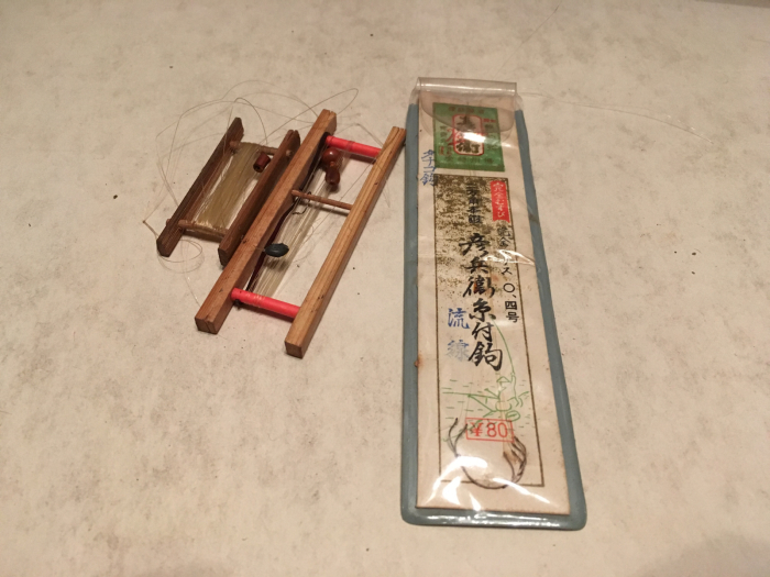 同僚のおじいちゃんのタナゴ釣り具 清水zone
